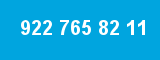 922 765 82 11